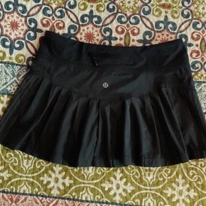 Lululemon Run:Reflection Skirt Black 6